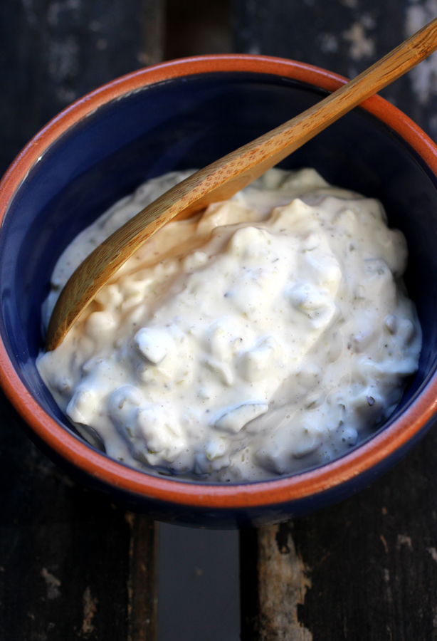 A simple tartar sauce that comes together in a flash.