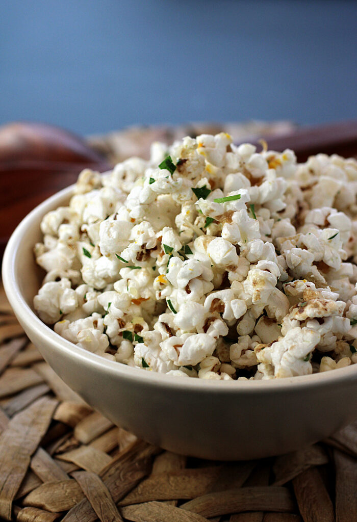 You won't be able to stop eating this Caesar salad-flavored popcorn.