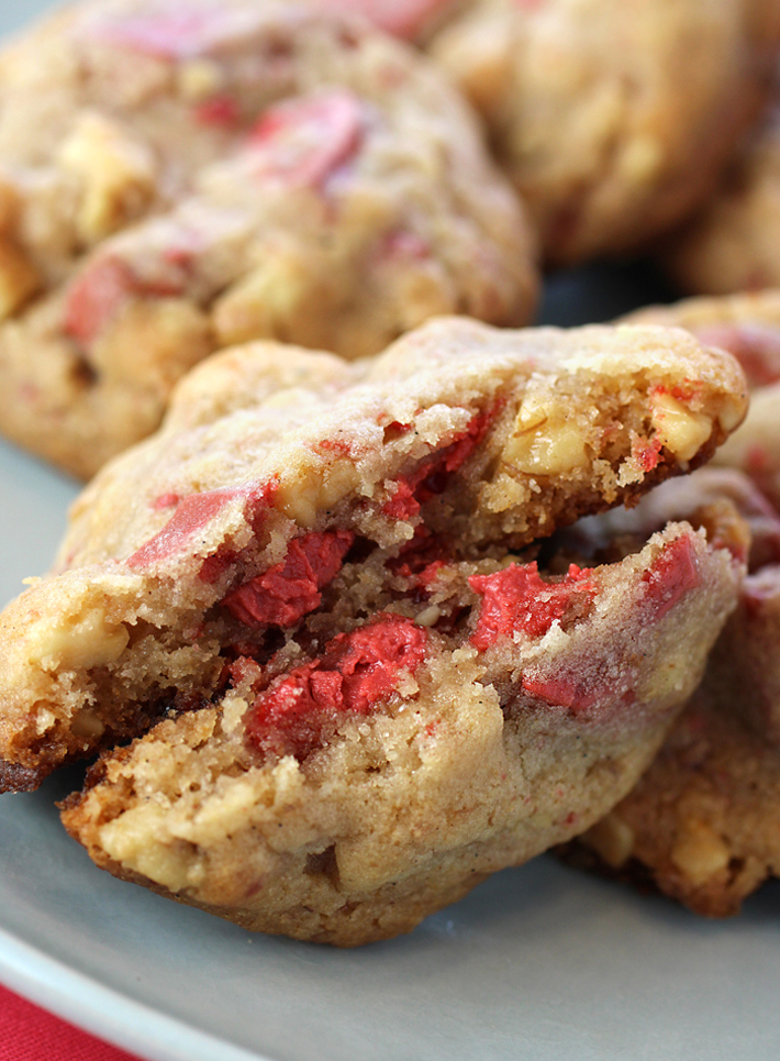 Summer's all about strawberries -- even in these cookies.