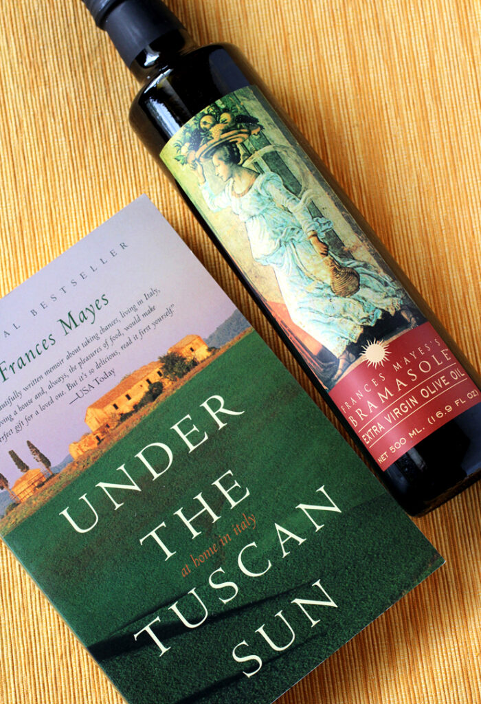 Extra-virgin olive oil from trees growing on the estate made famous in the best-selling "Under the Tuscan Sun.''
