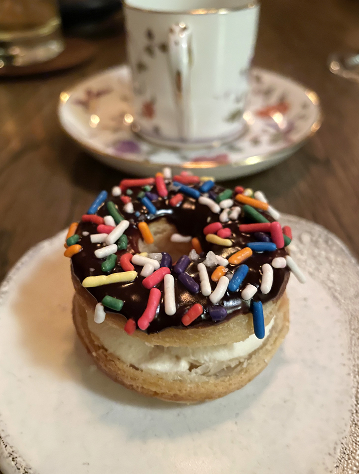 Coffee and doughnut?