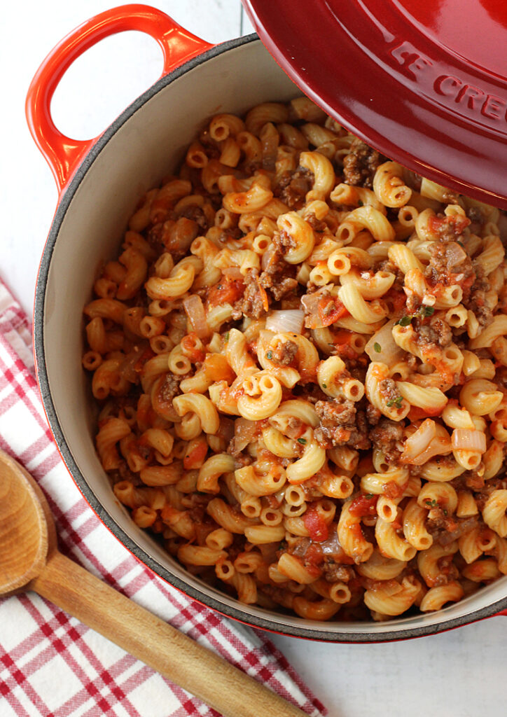 Michael Symon's homemade version of Hamburger Helper.