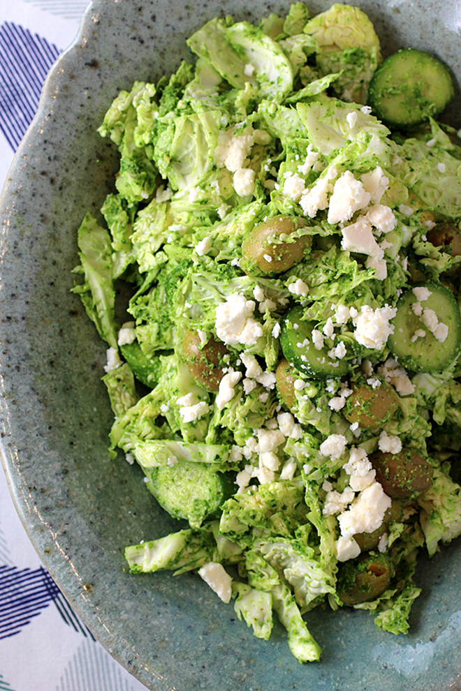 A perfect salad for winter or spring.