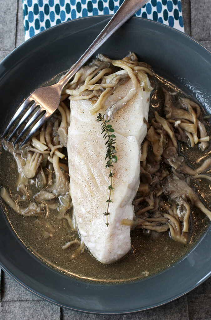 An elegant halibut dish fit for a restaurant but so easy to make at home.