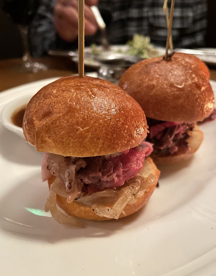 French Dip Sliders.