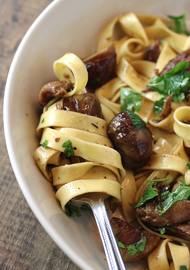 Supple, egg tagliatelle.