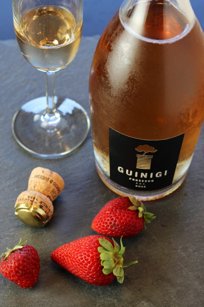 Guinigi's Rose Prosecco is especially welcome in these still-warm days and nights.