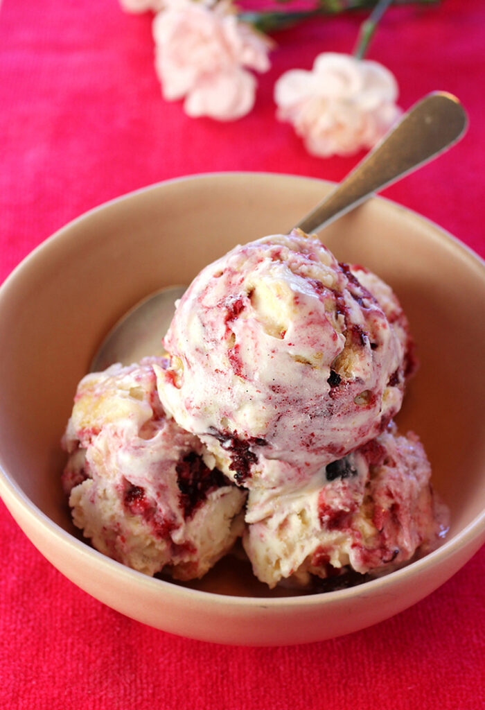 You're sure to flip for this dreamy "Wild Foraged Berry Slab Pie'' ice cream recipe by Salt & Straw.