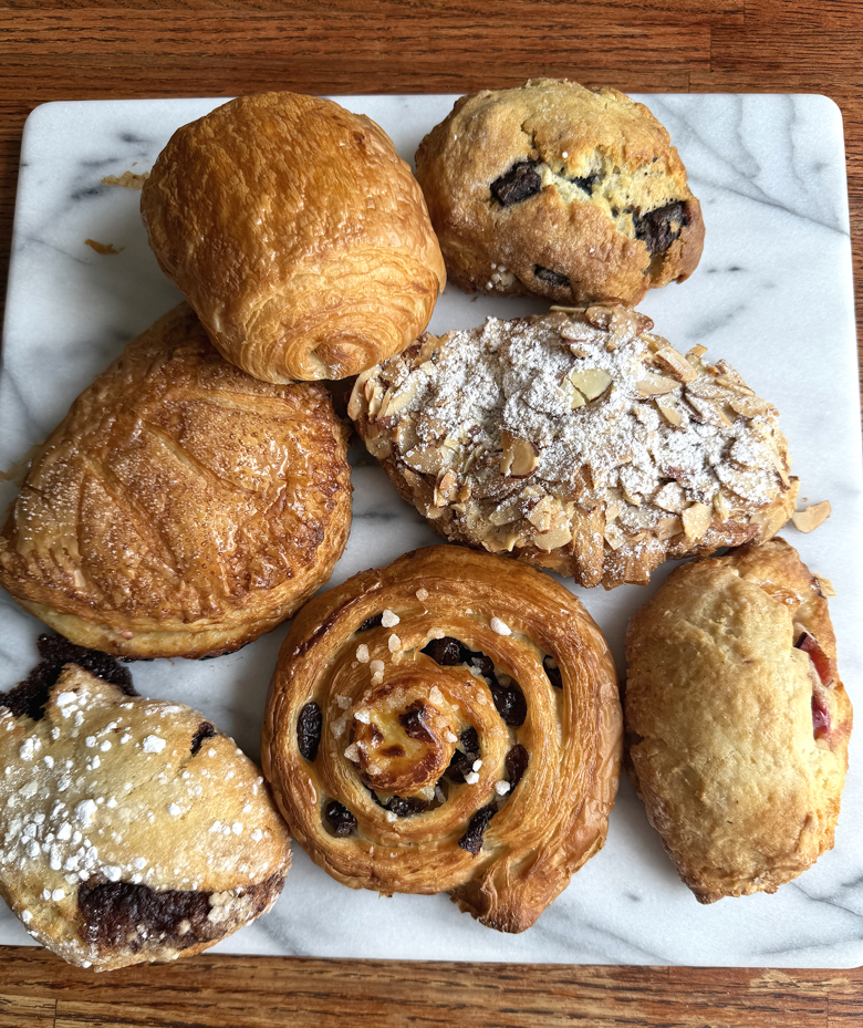 Pastries from Bonjour Bakehouse.