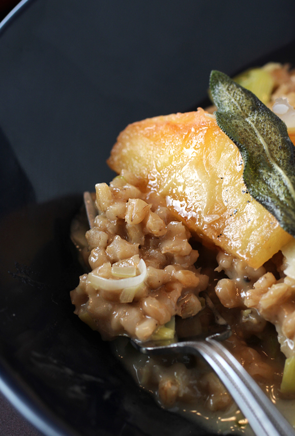 A forkful of goodness.