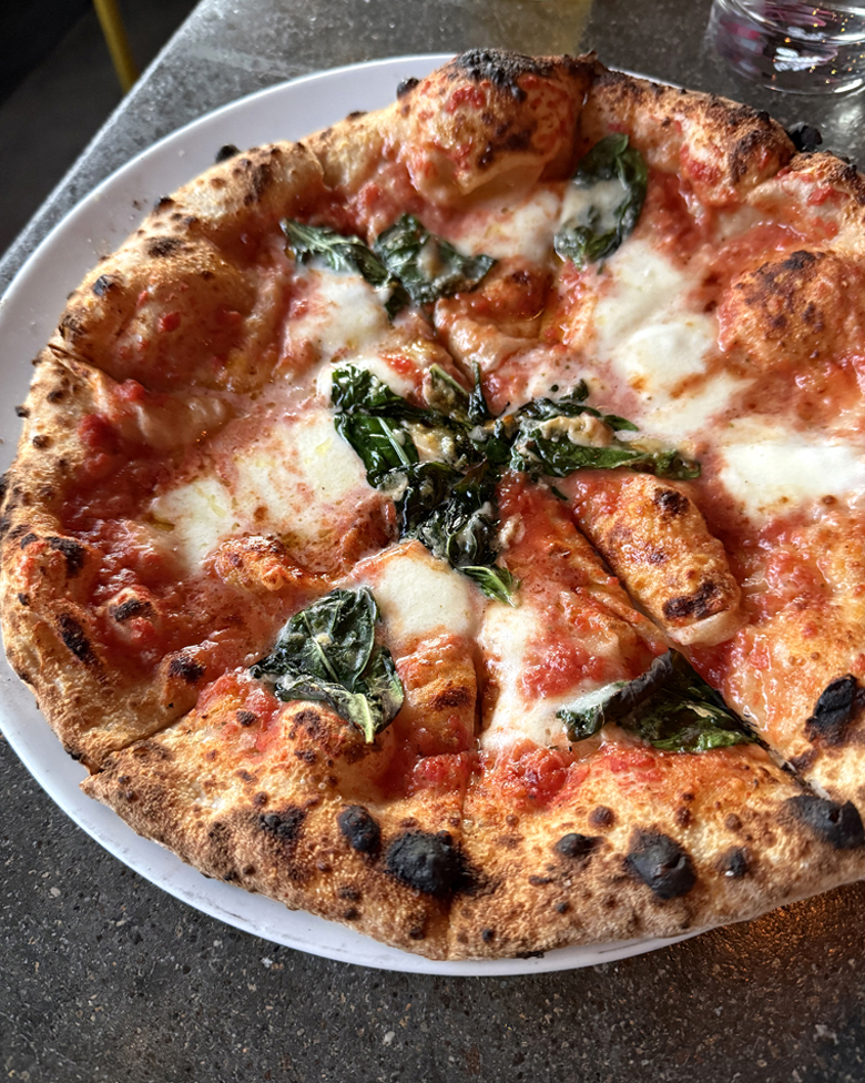 The fantastic Margherita at Bestia.