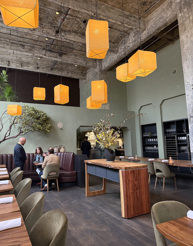 The main dining room.