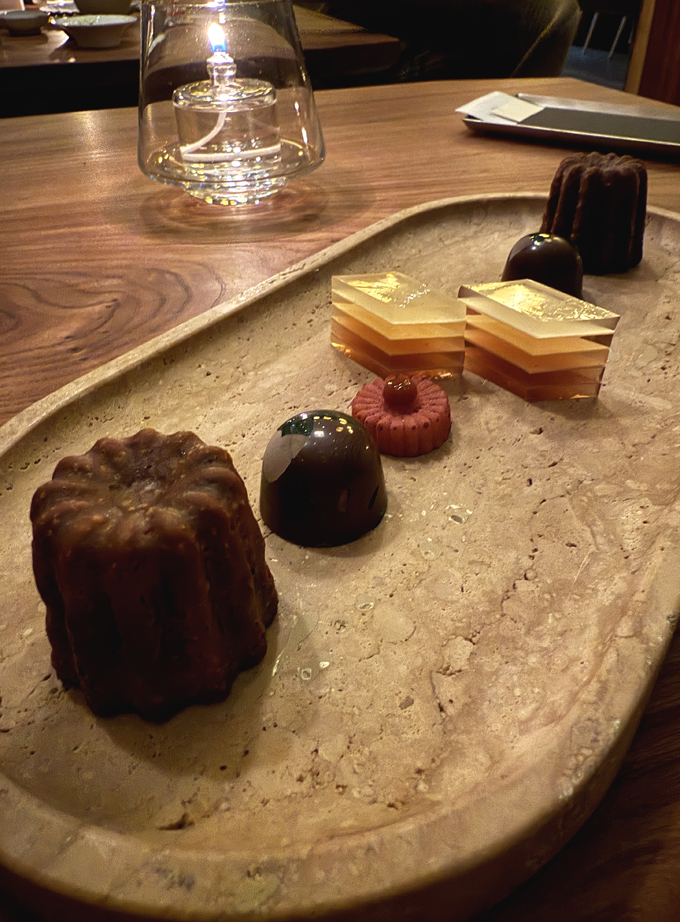 The last sweet bites.