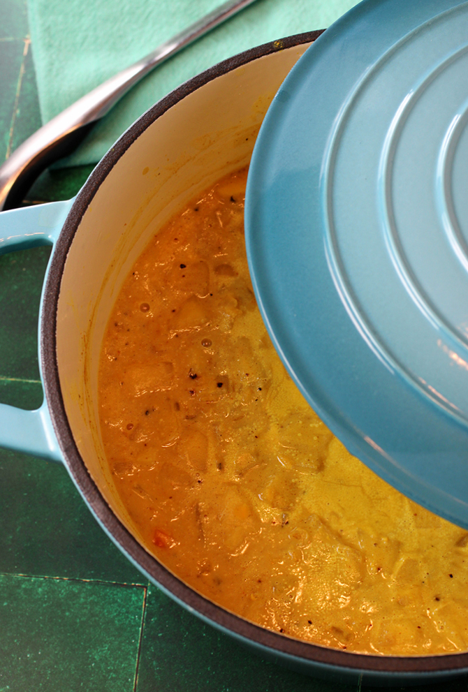 A great way to use leftover Thanksgiving turkey, too.