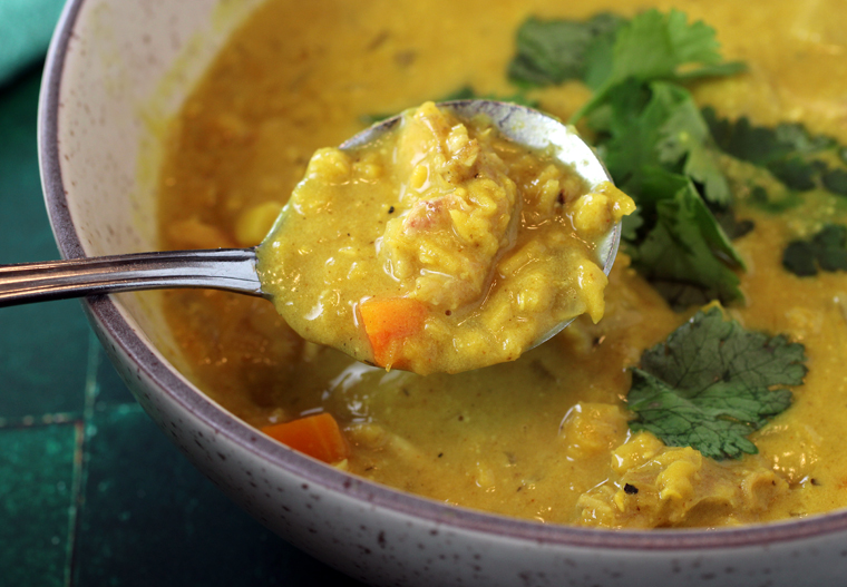 A soup with body and soul.