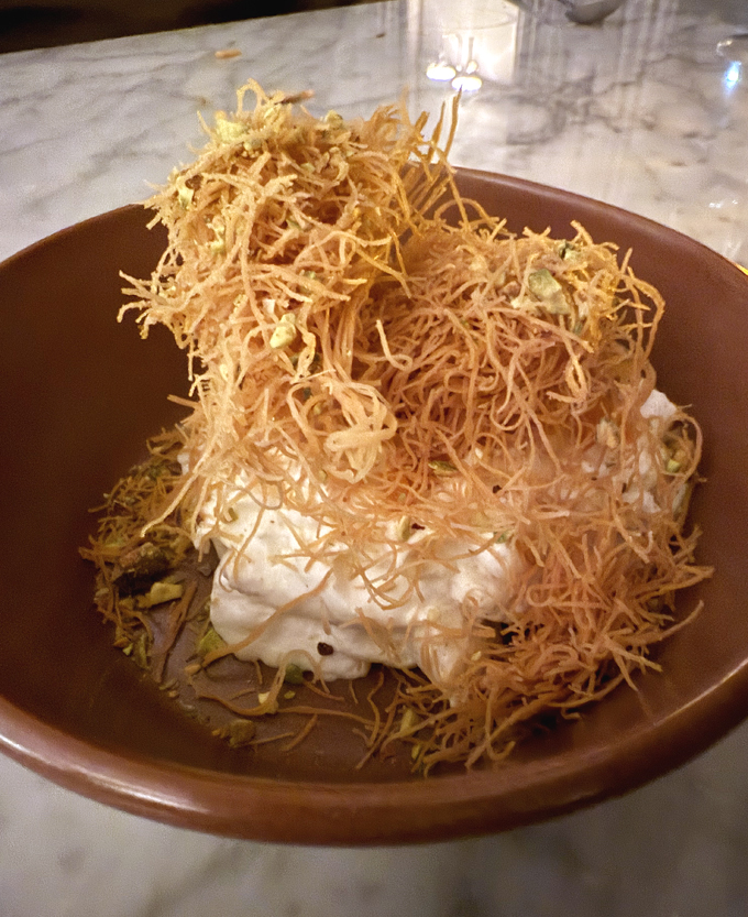 Deconstructed cheesecake.