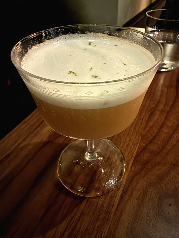 The Serpent's Kiss cocktail.