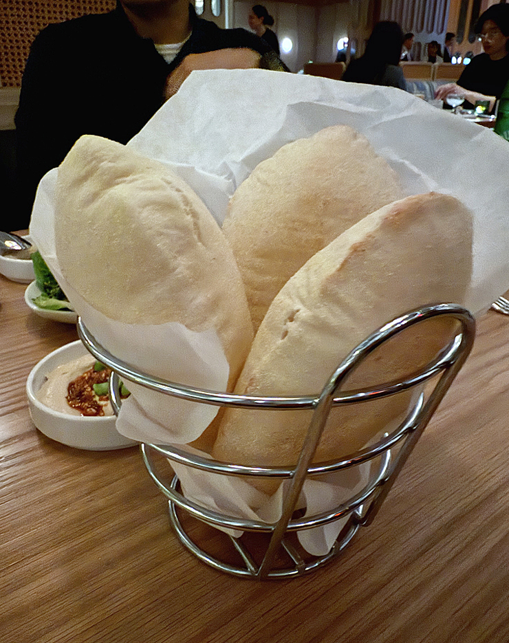 House-made pita.