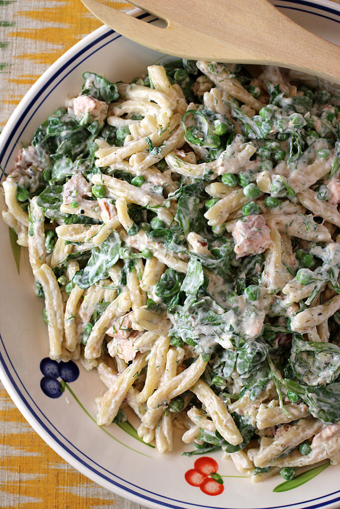 A creamy, delicious pasta without the guilt.
