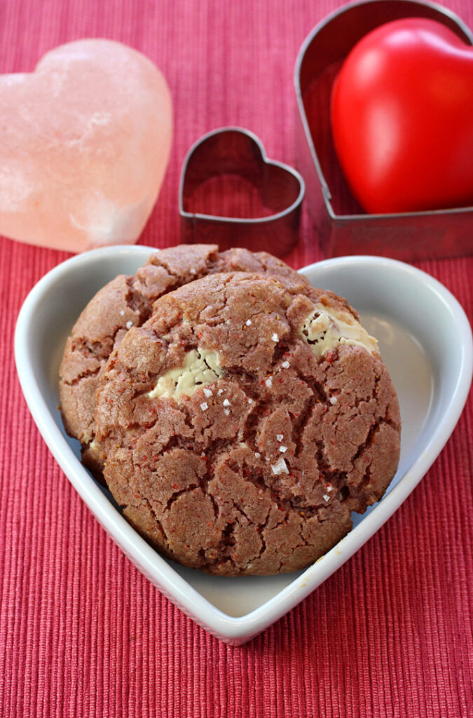 Made with freeze-dried strawberries and velvety white chocolate.