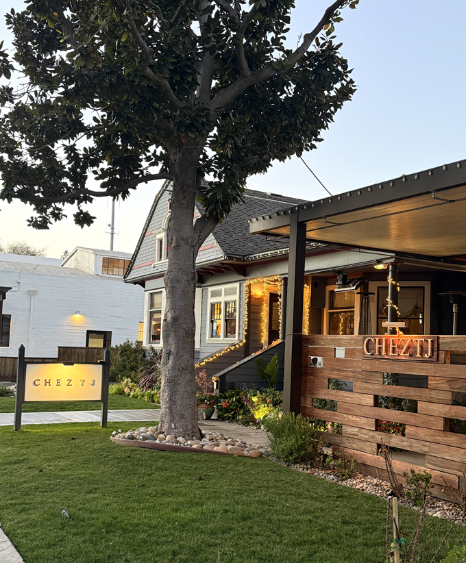 The restaurant is housed in a historic Victorian.