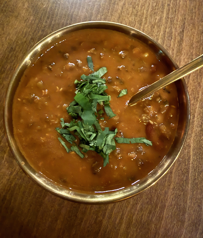 Lentils and kidney beans.