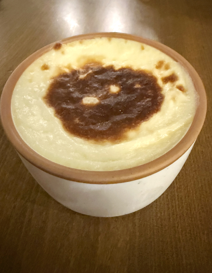 Rice pudding.