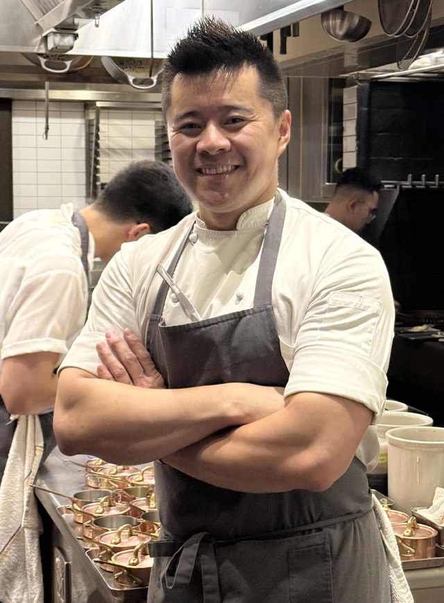 Executive Chef Richard Lee, a newly made co-owner of the restaurant.