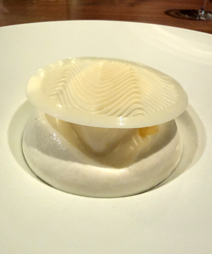 Marcona almond ice cream.