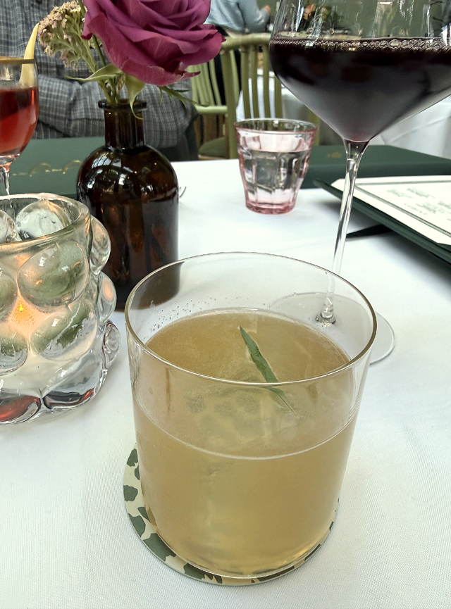 The wonderful Charentais You Say? cocktail.