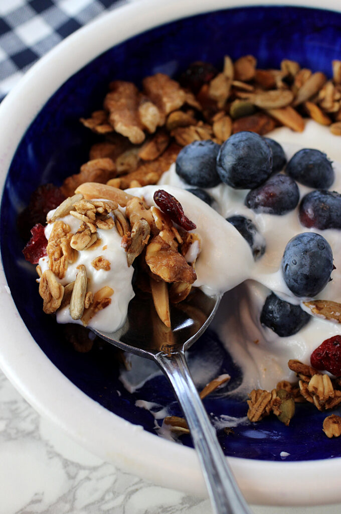 I like topping my yogurt with granola made with mushrooms. How about you?