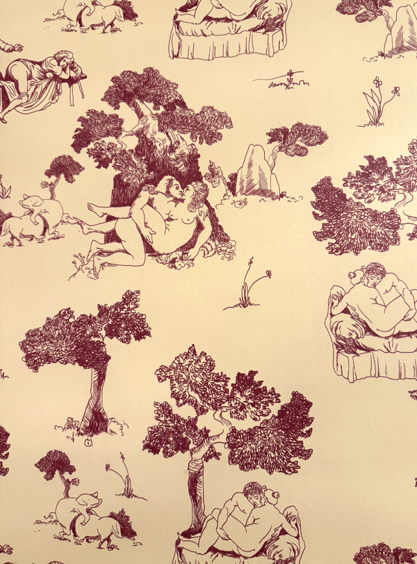 The aforementioned wallpaper.