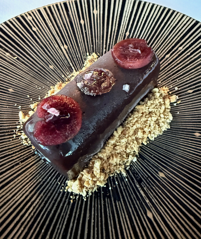 Creamy chocolate hazelnut.