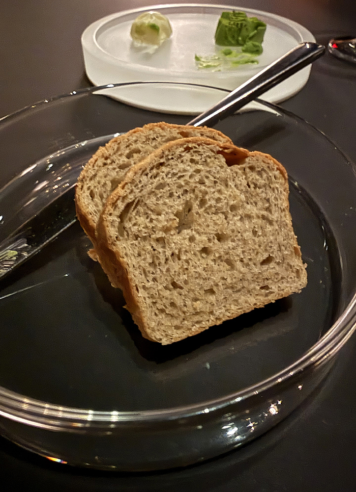 Coconut bread.