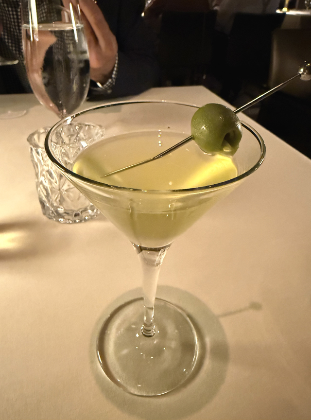 A non-alcoholic martini.