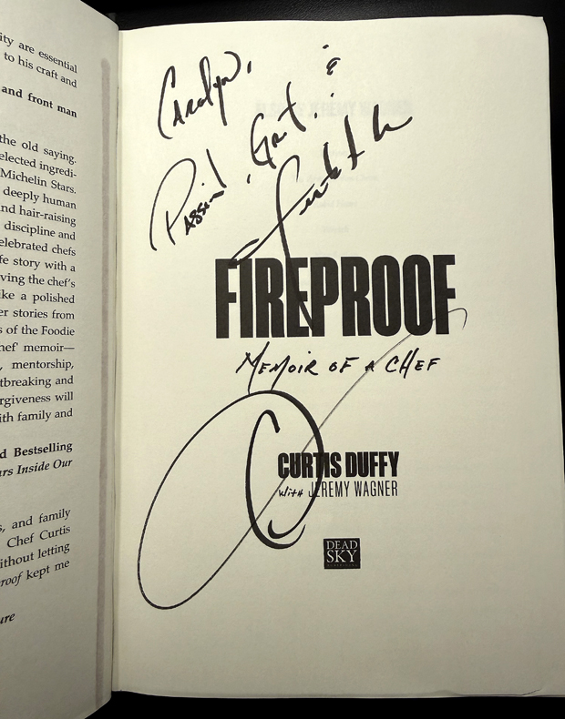 Signed and ready to take back home.