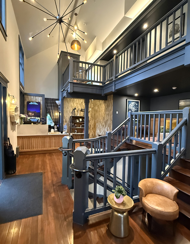 The Olema House lobby.