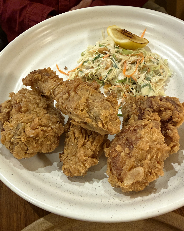 Fried chicken.