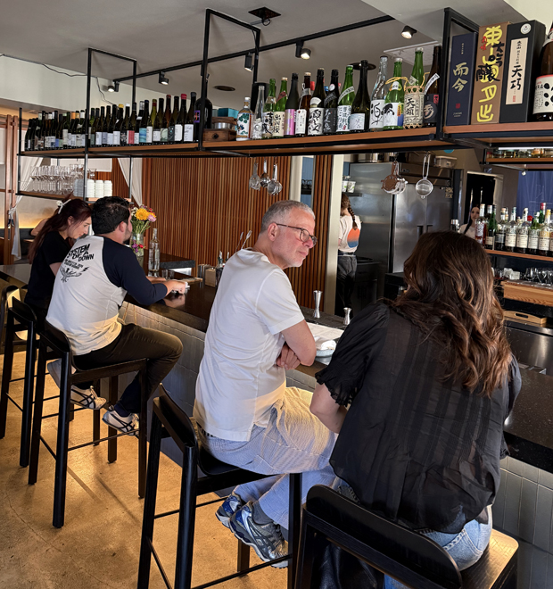 The bar.