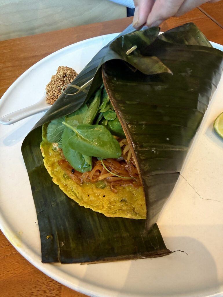 Pad Thai meets banh xeo at the new Asia Live.