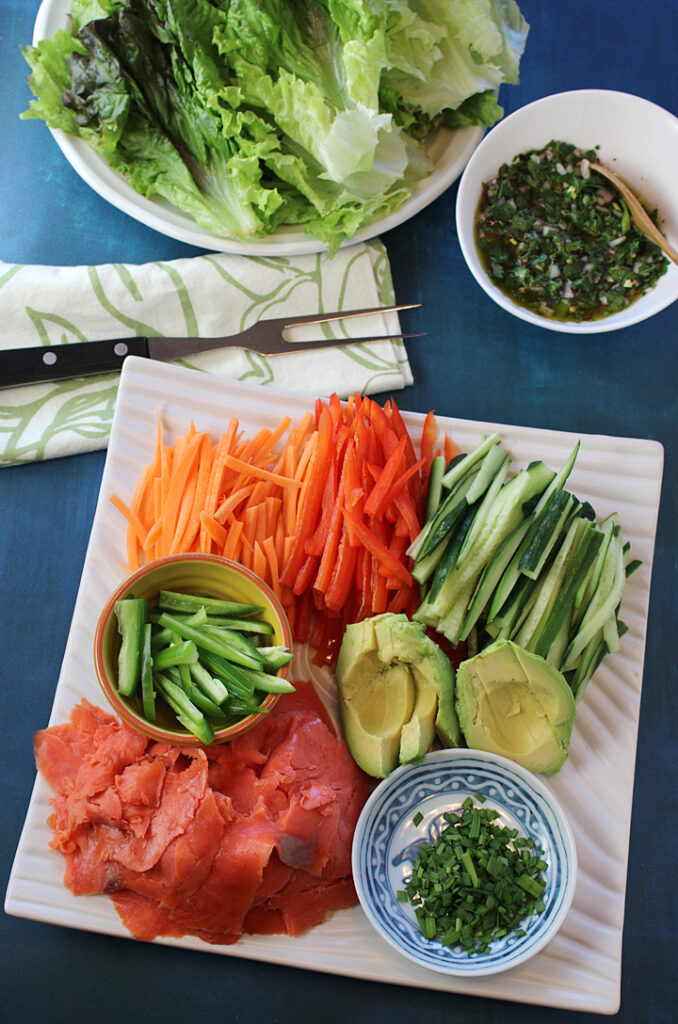 A fun, easy, no-cook crowd-pleasing summer dish.