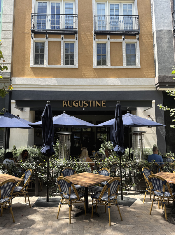Augustine Restaurant at Santana Row.