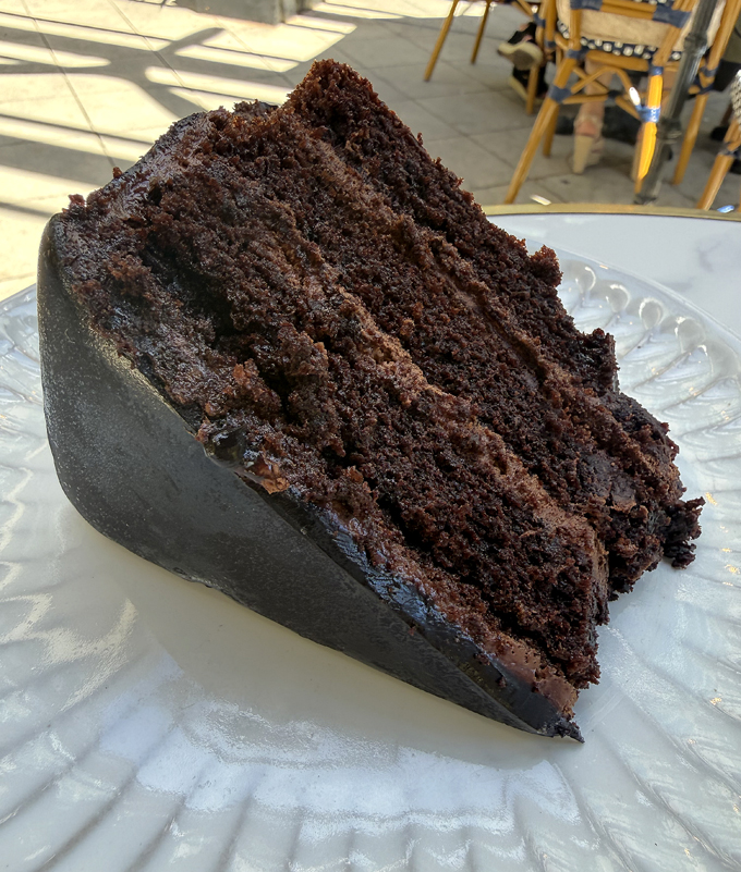 Midnight Chocolate Cake.