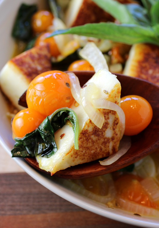 Be sure to get a little bit of everything in every bite.