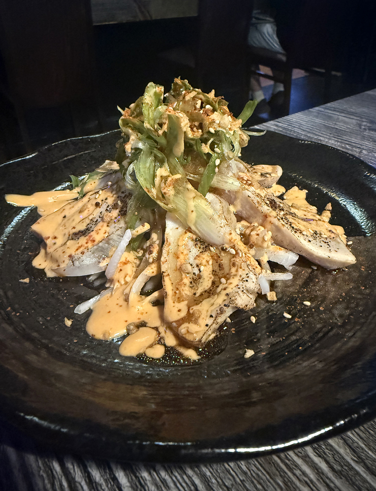 Tuna tataki.