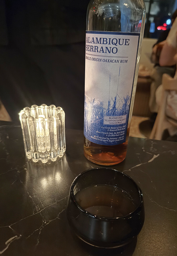 Oaxacan rum.