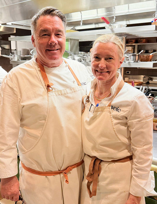 Chef-Owners Mark and Allison Sullivan.