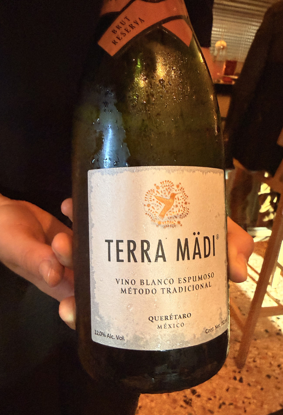 Mexican sparkling wine.