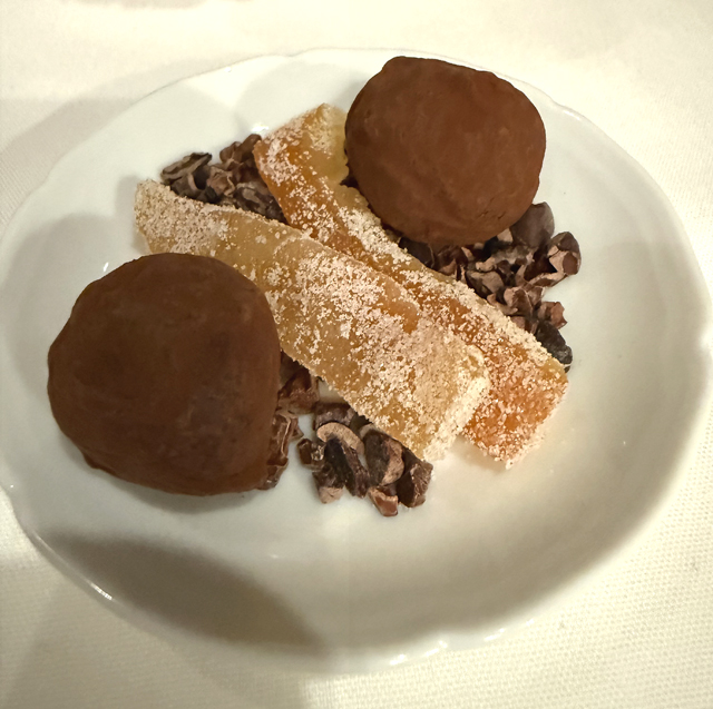 Mignardises.