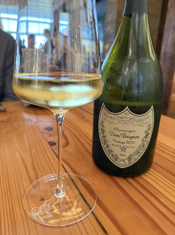 Dom Perignon starts off the reserve pairing.